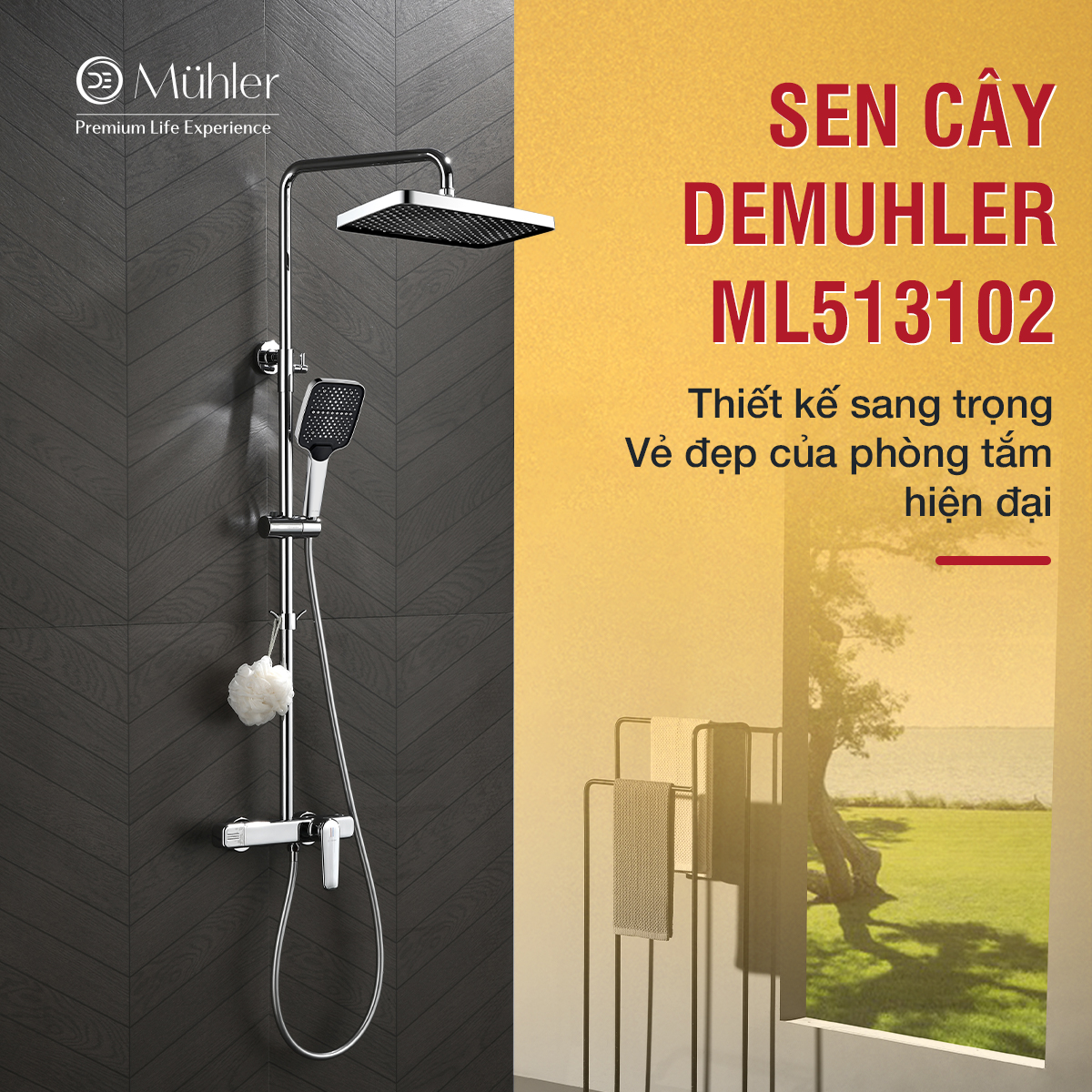 Sen tắm cây Demuhler ML513102C