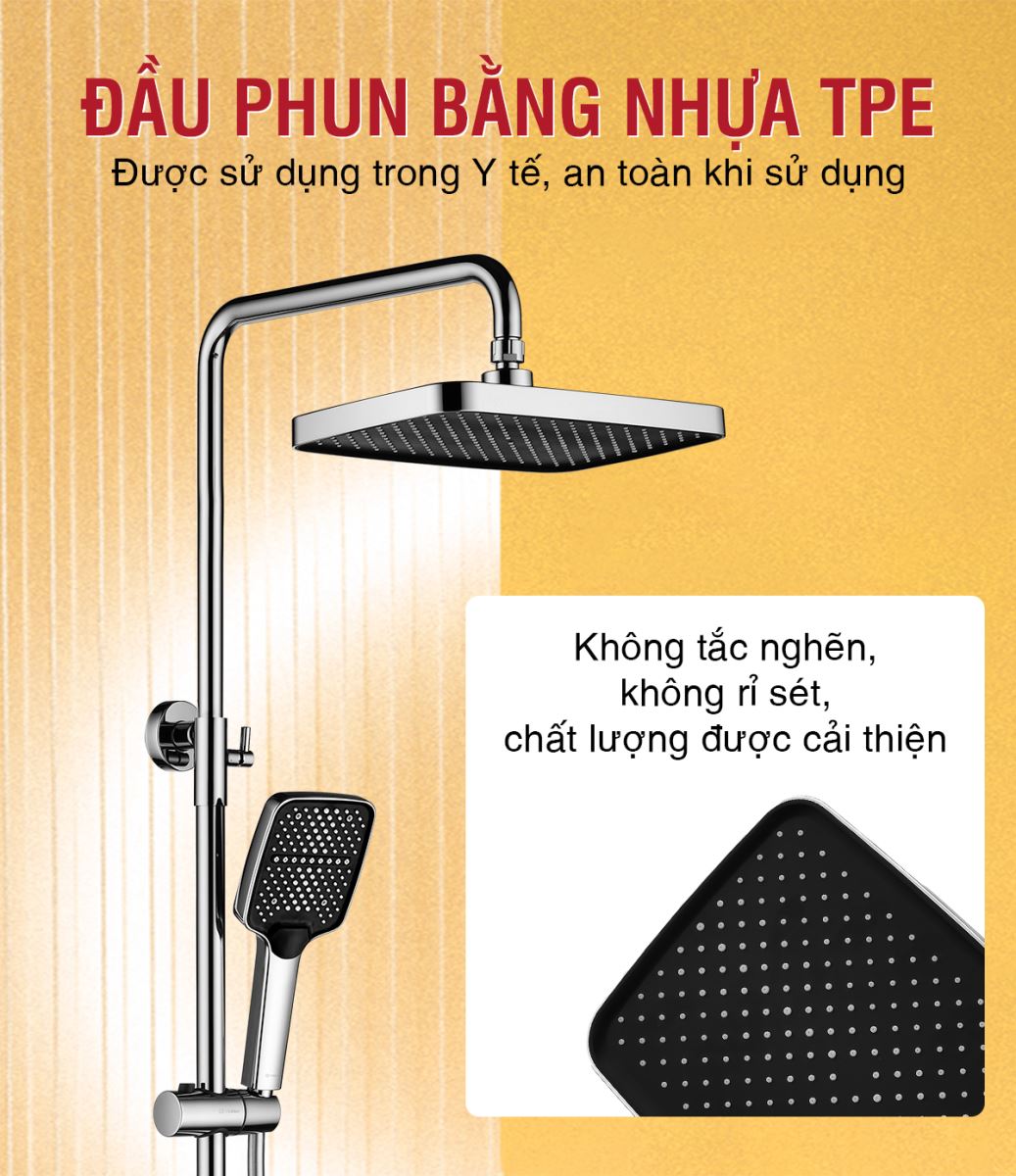 Đầu phun bằng nhựa TPE