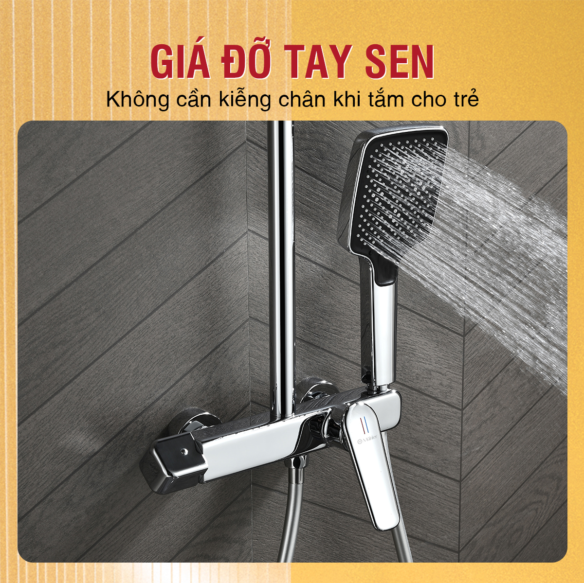 Giá đỡ tay sen hiện đại