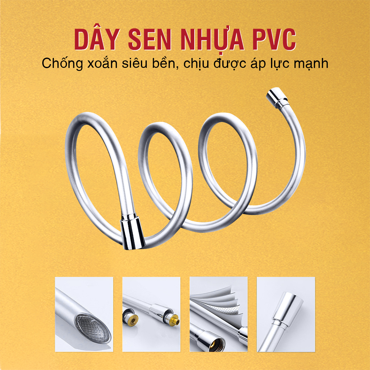 Dây sen bằng nhựa PVC