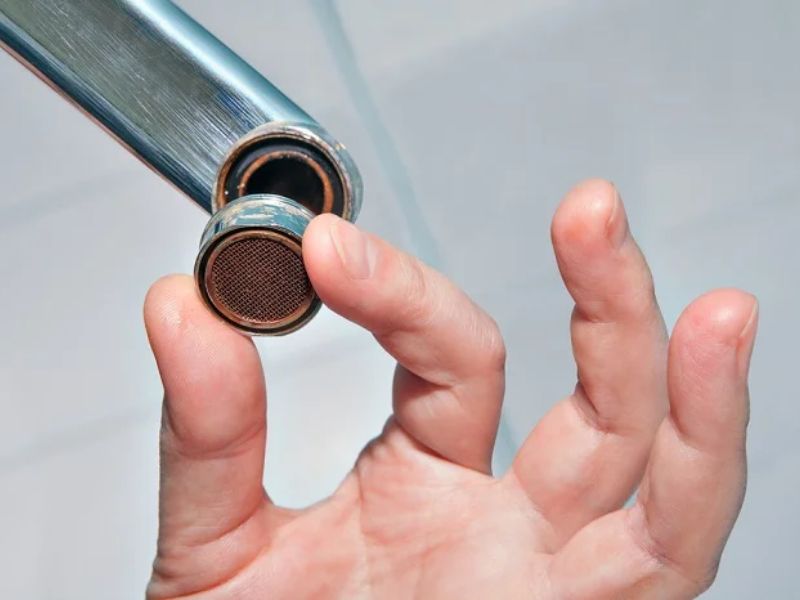 Tắc nghẽn bộ lọc (Aerator)