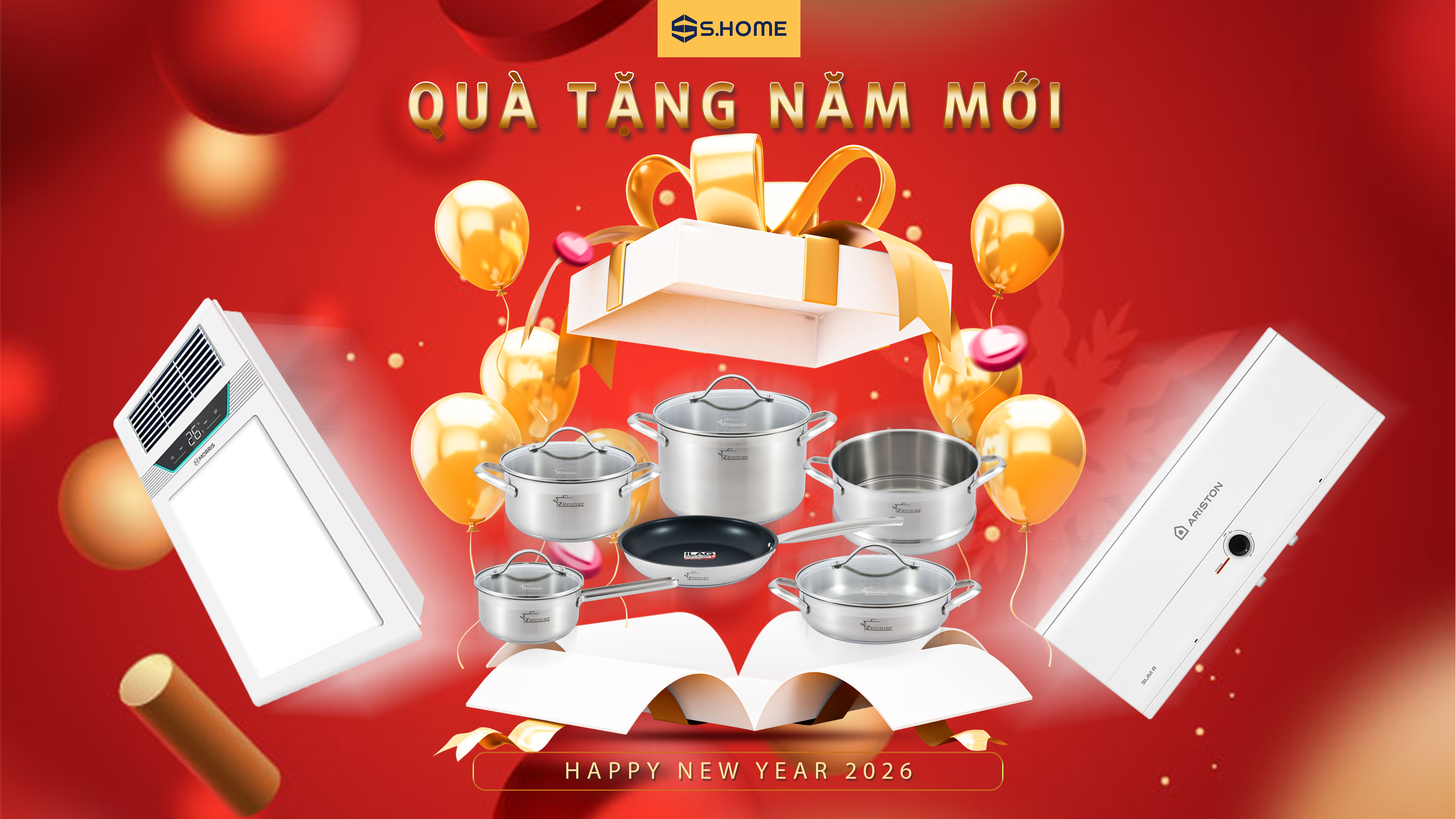 Ưu đãi độc quyền quà tặng năm mới 2026