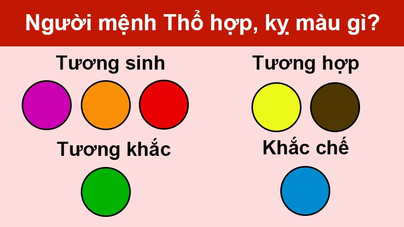 Người sinh năm 1976 hợp màu gì
