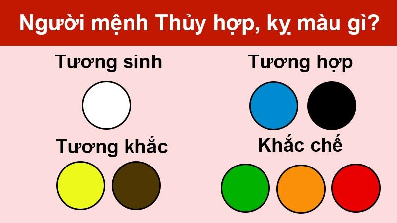 Người sinh năm Nhâm Tuất 1982 hợp màu gì, kỵ màu gì?