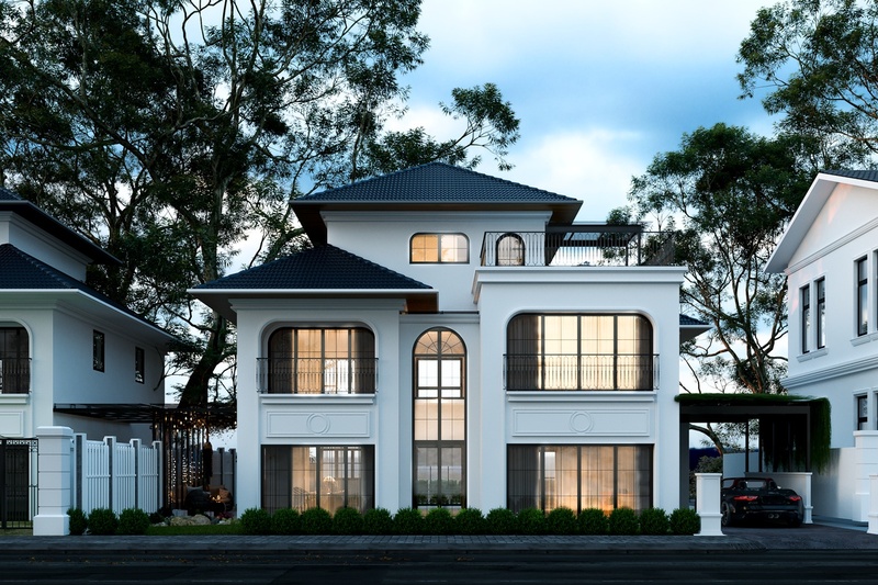 Biệt thự phong cách Indochine