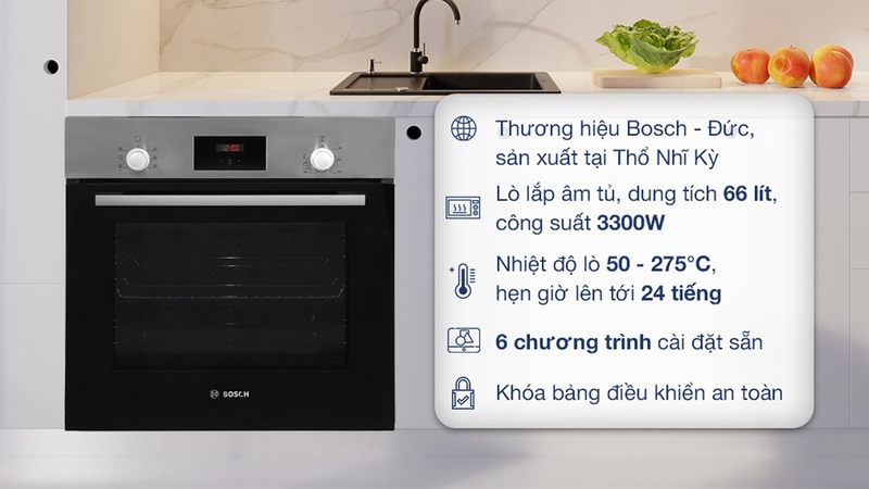 Lò nướng Bosch Series 4