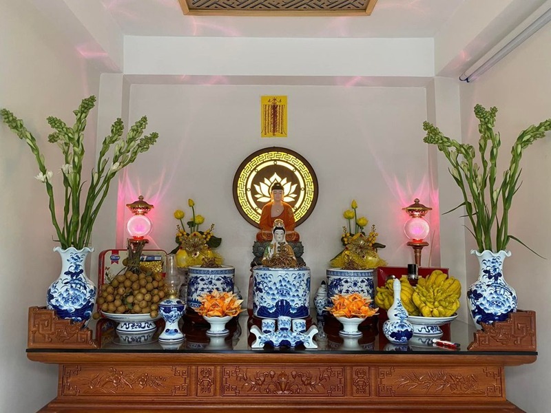 Các nguyên tắc cơ bản khi trang trí bàn thờ gia tiên