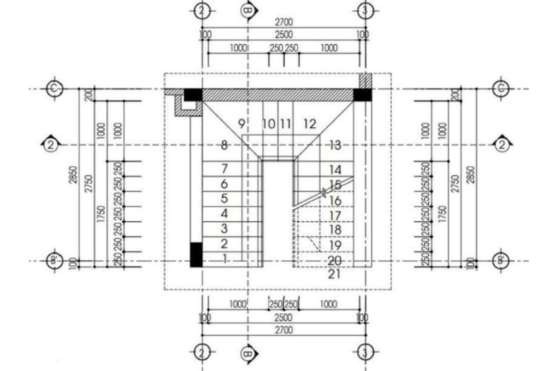 Các lưu ý khi tính toán và xây dựng cầu thang