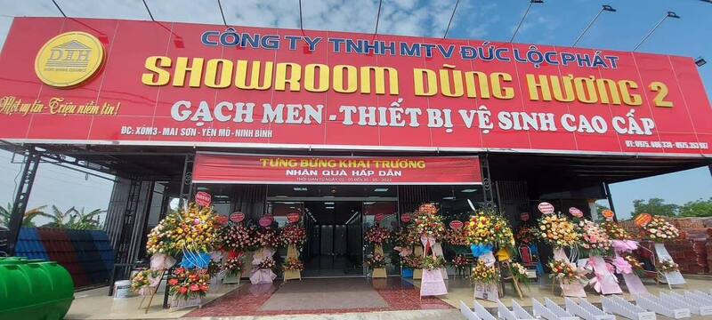 Gạch ngói - Thiết bị vệ sinh Dũng Hương