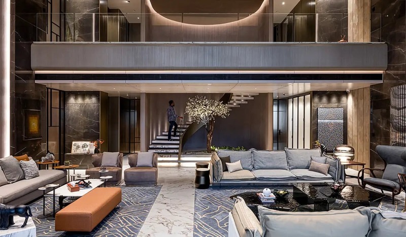 Căn hộ duplex đẹp phong cách hiện đại