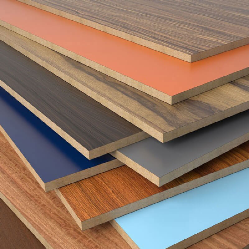 Gỗ MDF phủ melamine (Melamine Faced MDF)