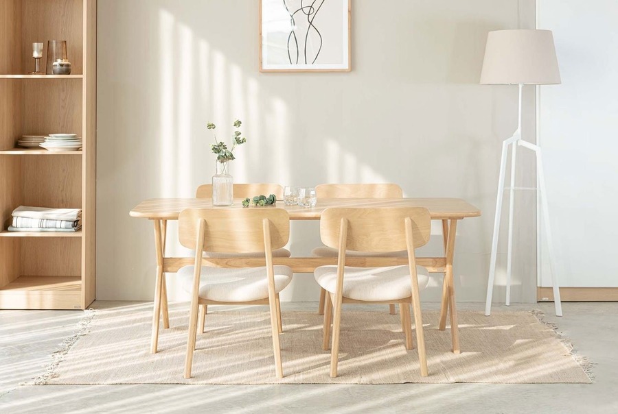 Kích thước bàn ăn 4 người chuẩn và cách lựa chọn phù hợp