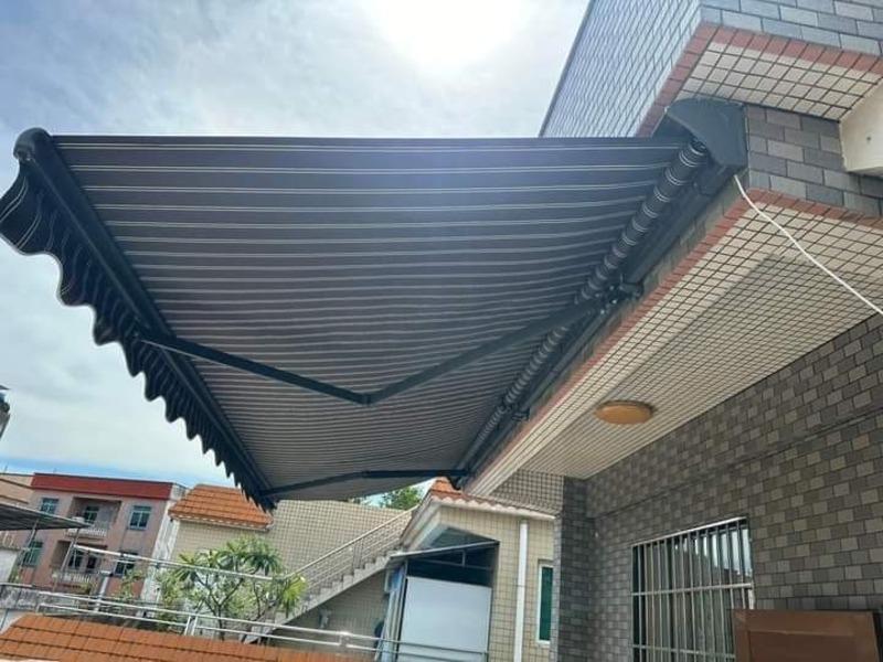 Mái hiên bạt (PVC, PE), mái hiên bằng nhựa đẹp