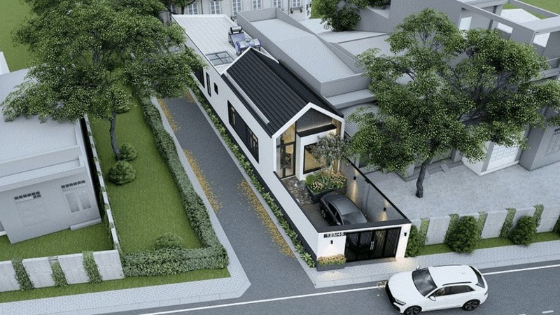 Mẫu nhà ống 5x20m kết hợp kinh doanh