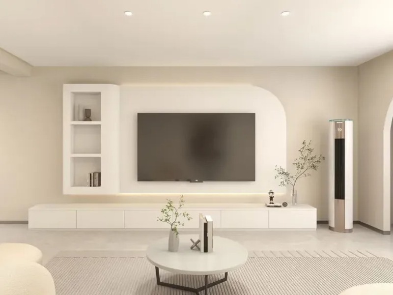 Vách tivi bằng thạch cao