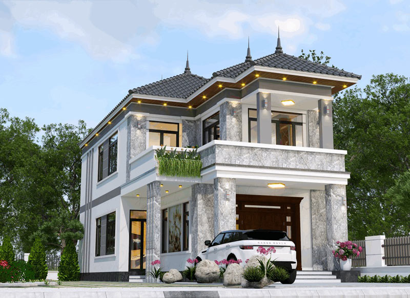 nhà đẹp mái nhật