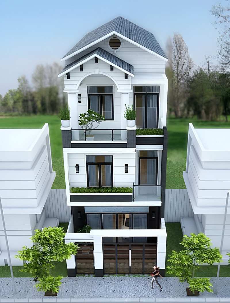 Nhà mái Thái 3 tầng là gì?