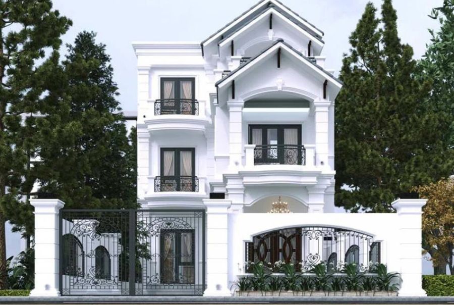 Top 10+ mẫu nhà mái Thái 3 tầng đẹp, thịnh hành hiện nay