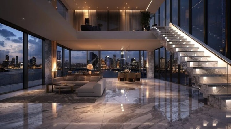 High End Penthouse Living Space Highland Reference: Căn Hộ Penthouses Là Gì Phân Biệt Với Duplex Sky