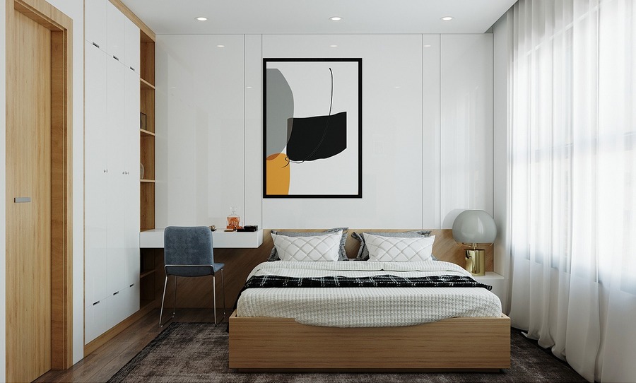 15+ mẫu thiết kế phòng ngủ nhỏ 10m2 đẹp, thịnh hành hiện nay