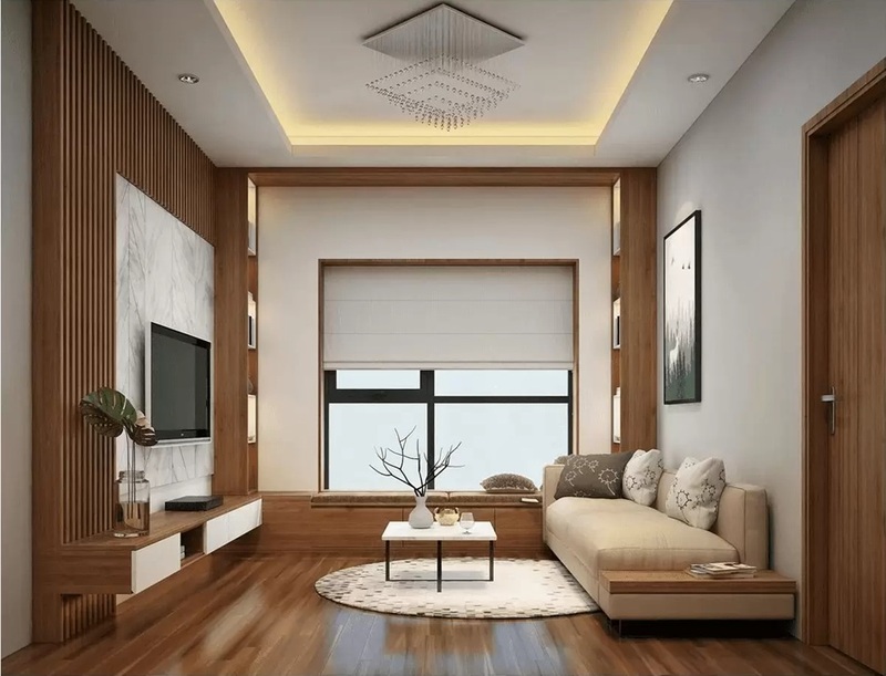 Mẫu thiết kế phòng khách đơn giản mà đẹp