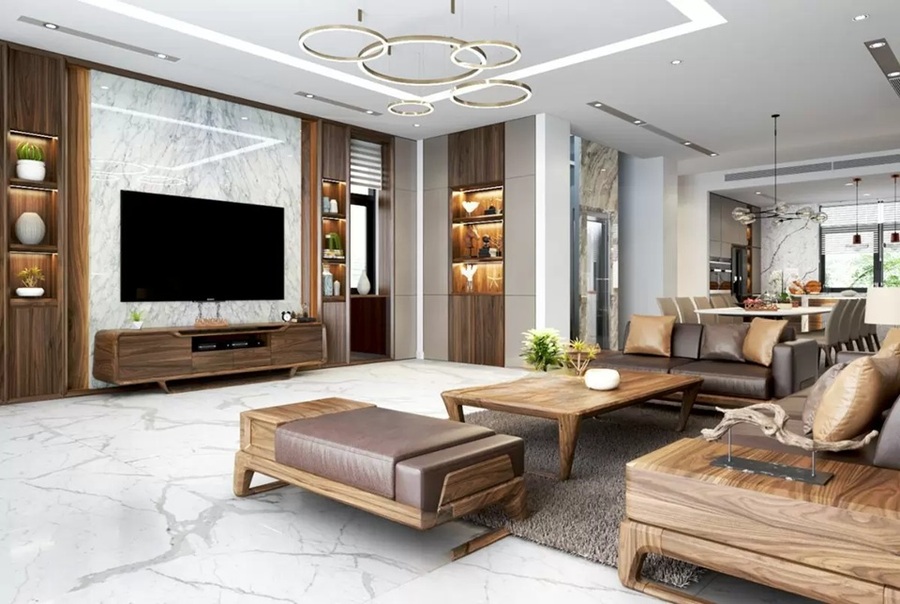 Top 10+ mẫu phòng khách đẹp được ưa chuộng hiện nay