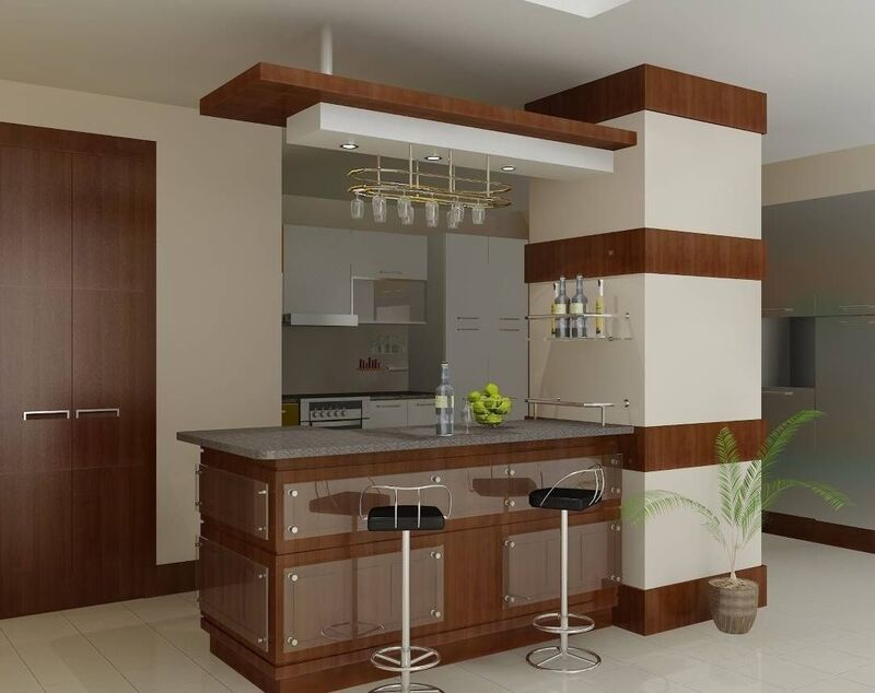 Mẫu quầy bar đơn giản mà đẹp