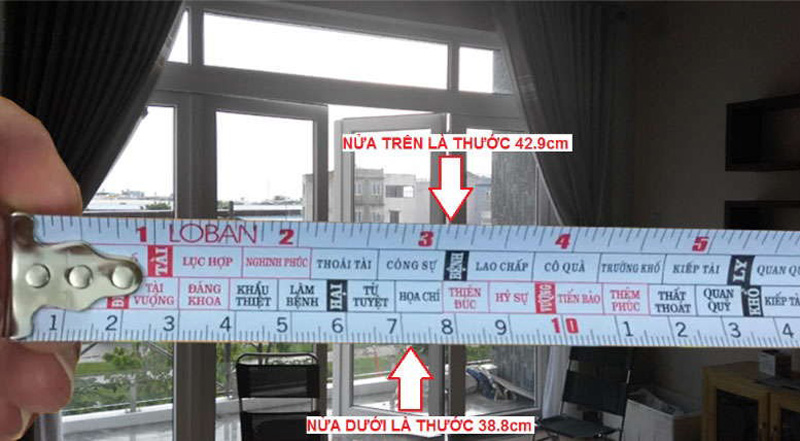 Ứng dụng Thước Lỗ Ban trong xây dựng nhà cửa