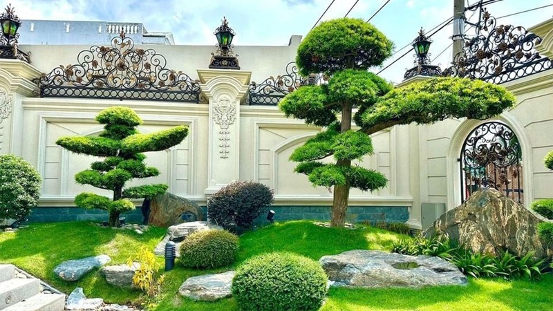 Tầm quan trọng của tiểu cảnh sân vườn trước nhà