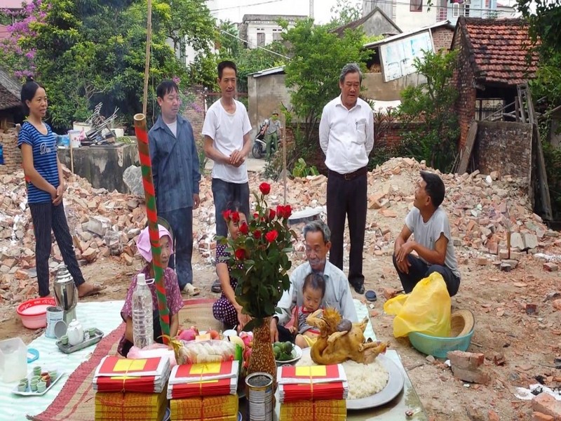 Trả lễ mượn tuổi làm nhà là gì?