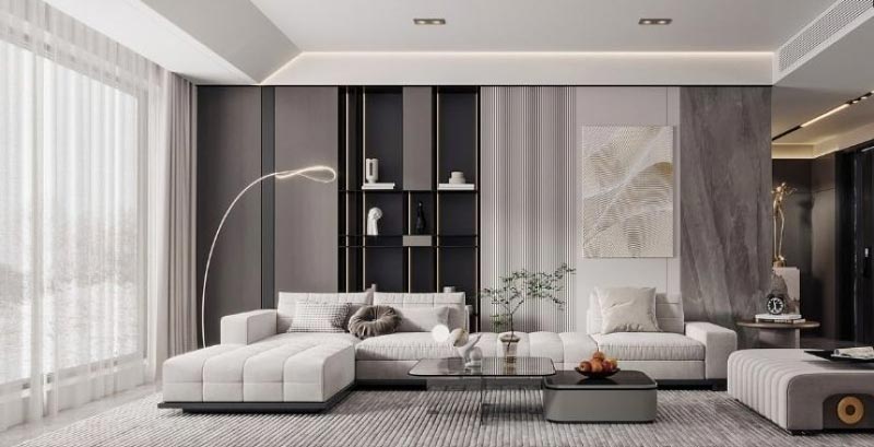 Vì sao trần thạch cao được ưa chuộng trong phòng khách?