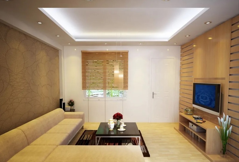 Trần thạch cao giật cấp