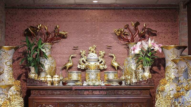 Lưu ý khi chọn đồ trang trí bàn thờ