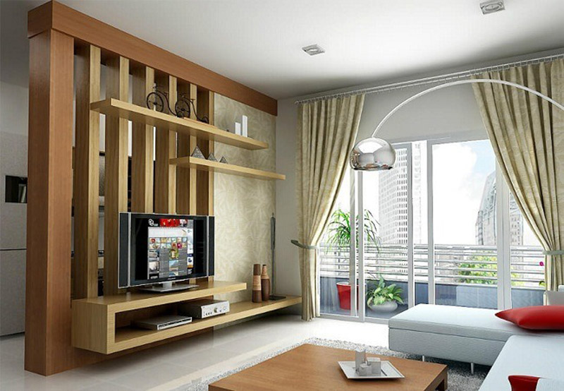 Vì sao nên sử dụng vách ngăn phòng khách và bếp