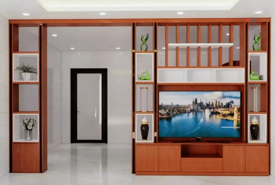 Top 10+ mẫu vách ngăn phòng khách đẹp thịnh hành hiện nay
