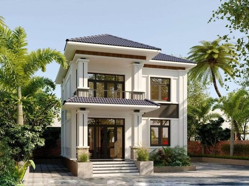 Các yếu tố ảnh hưởng đến chi phí xây nhà 2 tầng 80m2