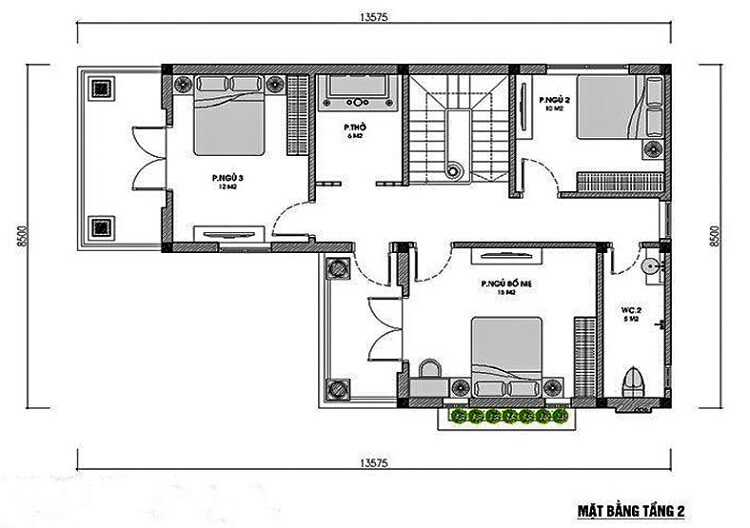 Xây nhà 2 tầng 80m2 hết bao nhiêu tiền